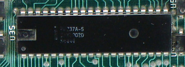 Физическа интегрална схема Intel 8237A-5 DMA контролер